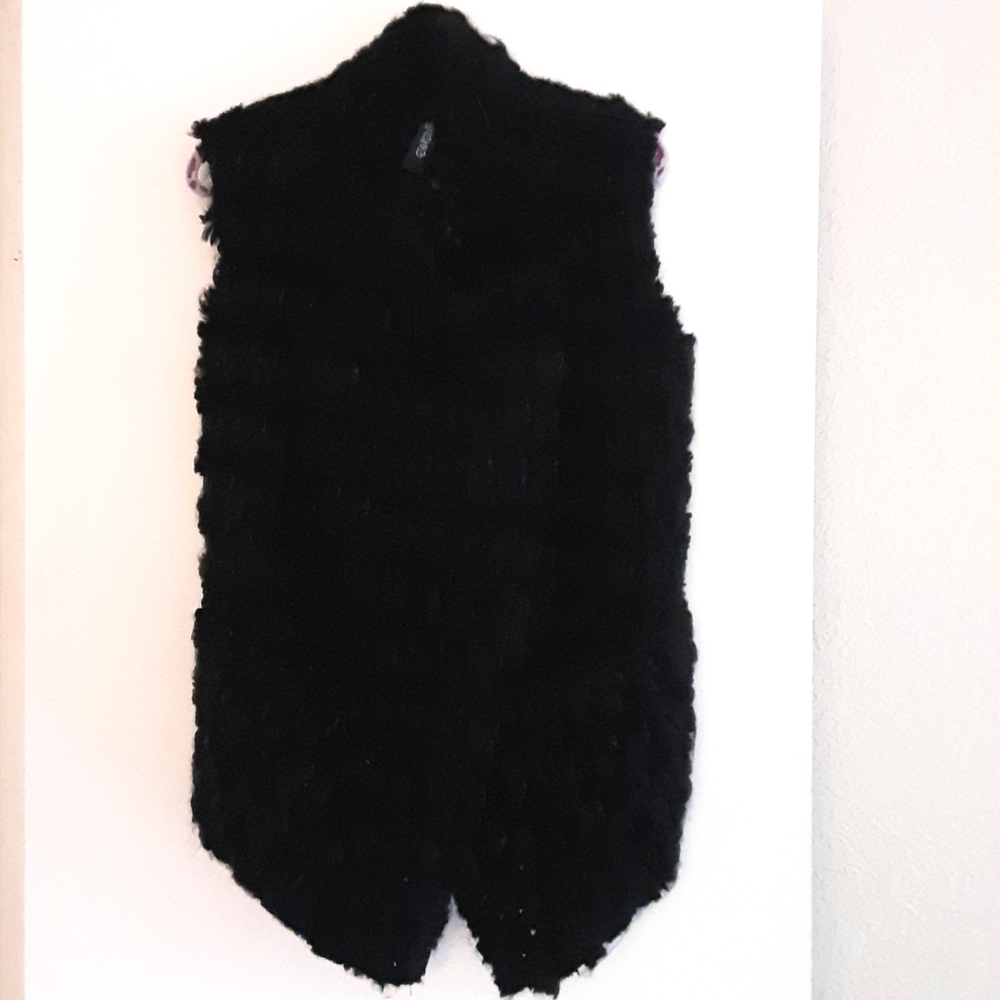 Giorgio Brato shearling hi low vest